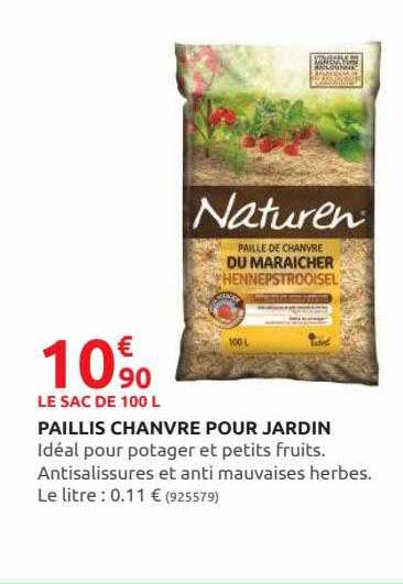 Paillis Chanvre Pour Jardin