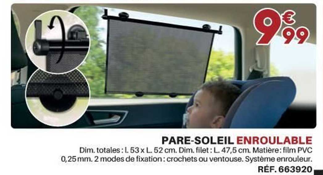 pare-soleil enroulable