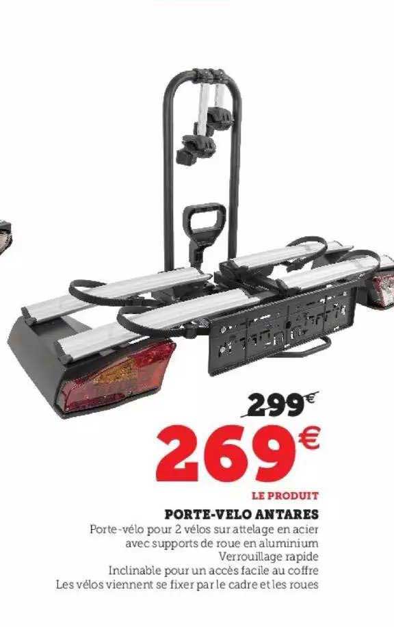 porte-vélo antares