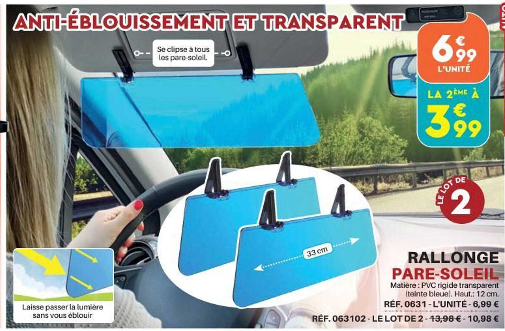 rallonge pare-soleil