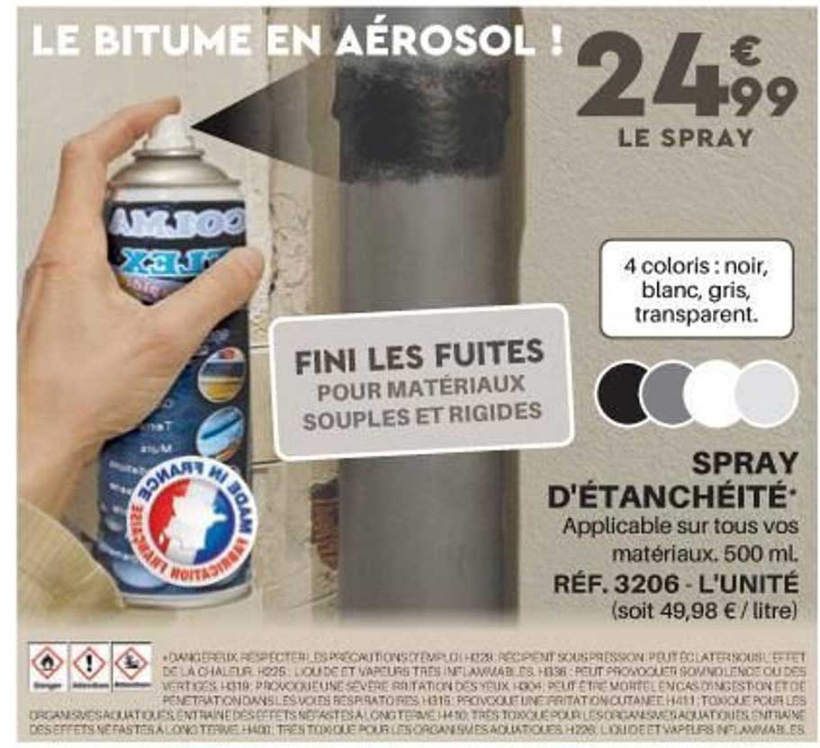 spray d'étanchéité