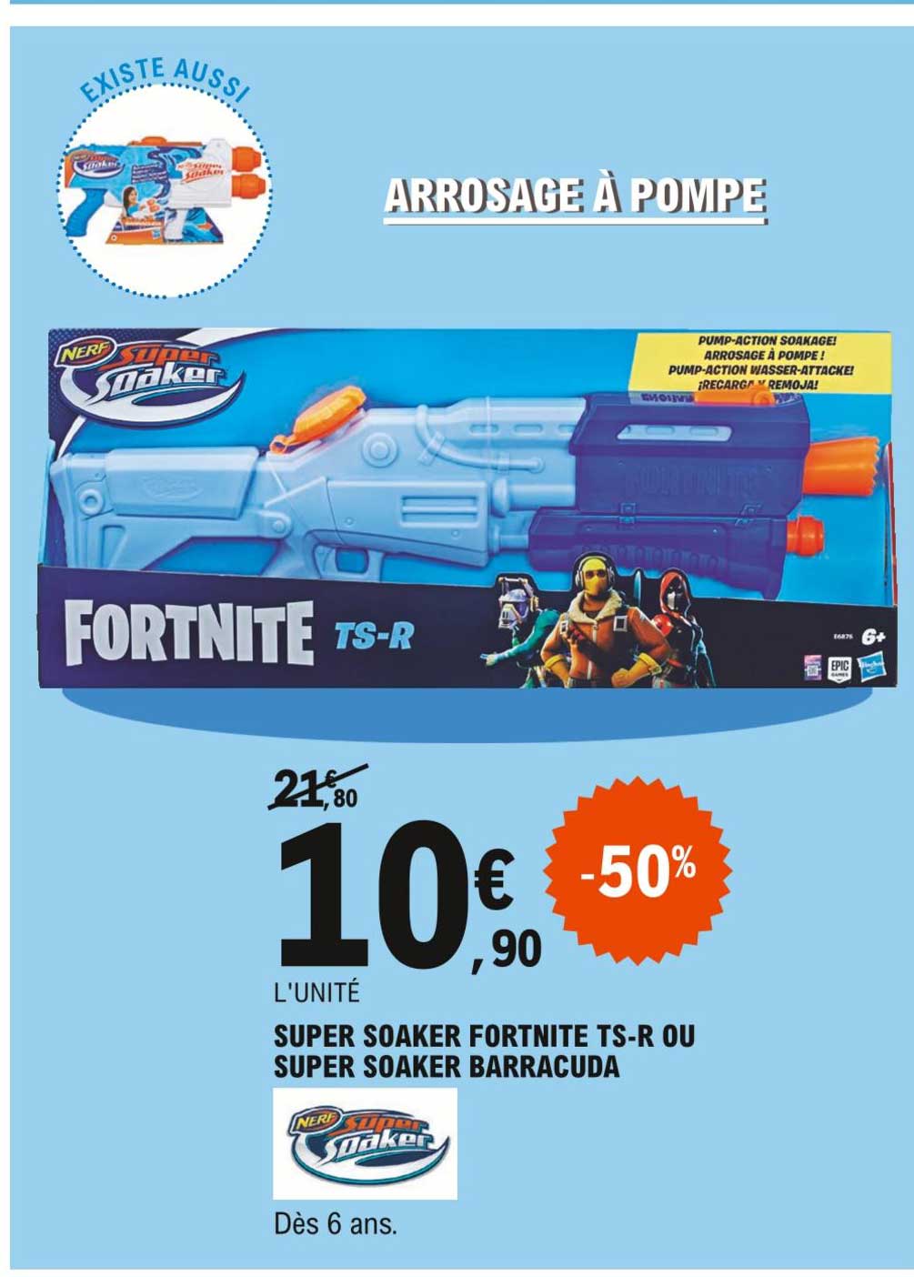 super soaker fortnite ts-r ou super soaker barracuda