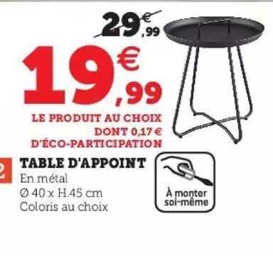Table D'appoint