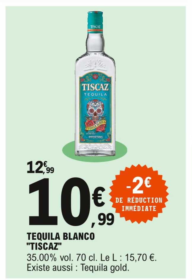 tequila blanco "tiscaz"
