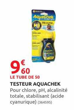 Testeur Aquachek
