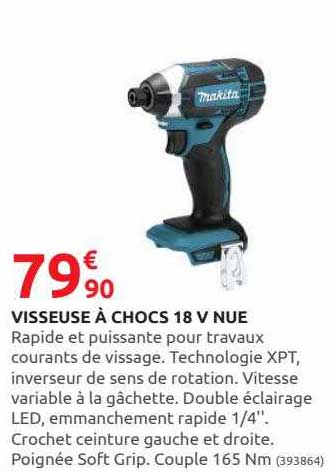 visseuse à chocs 18 v nue makita