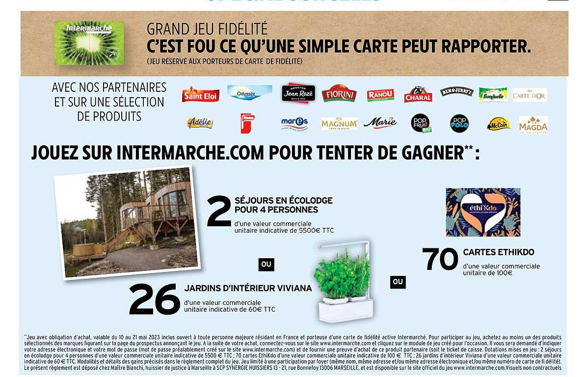 2 séjours en écolodge pour 4 personnes ou 26 jardins d'intérieur viviana ou 70 cartes ethikdo