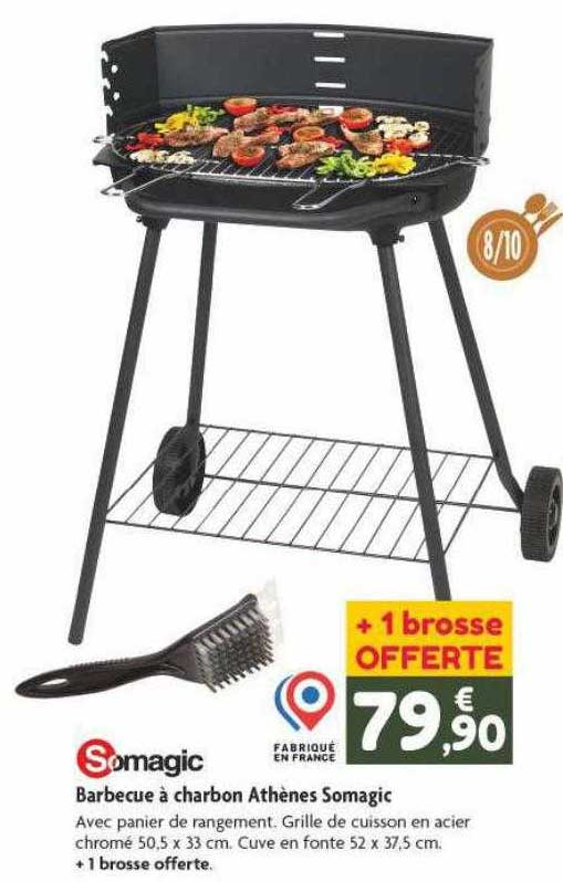 Barbecue à Charbon Athènes Somagic