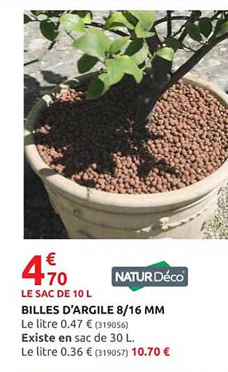 billes d'argile 8-16 mm naturdéco