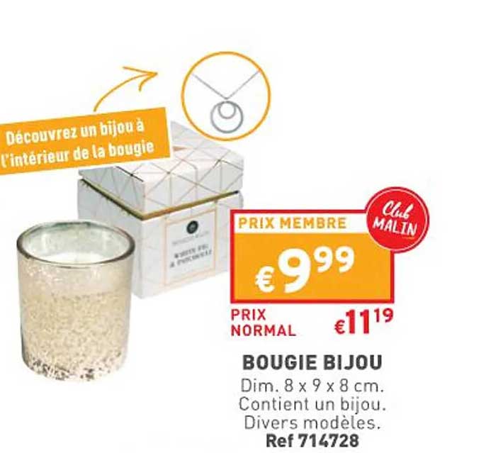 bougie bijou