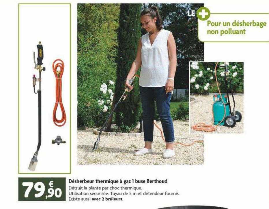 désherbeur thermique à gaz 1 buse berthoud