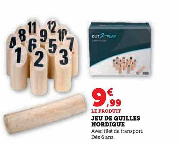 jeu de quilles nordique