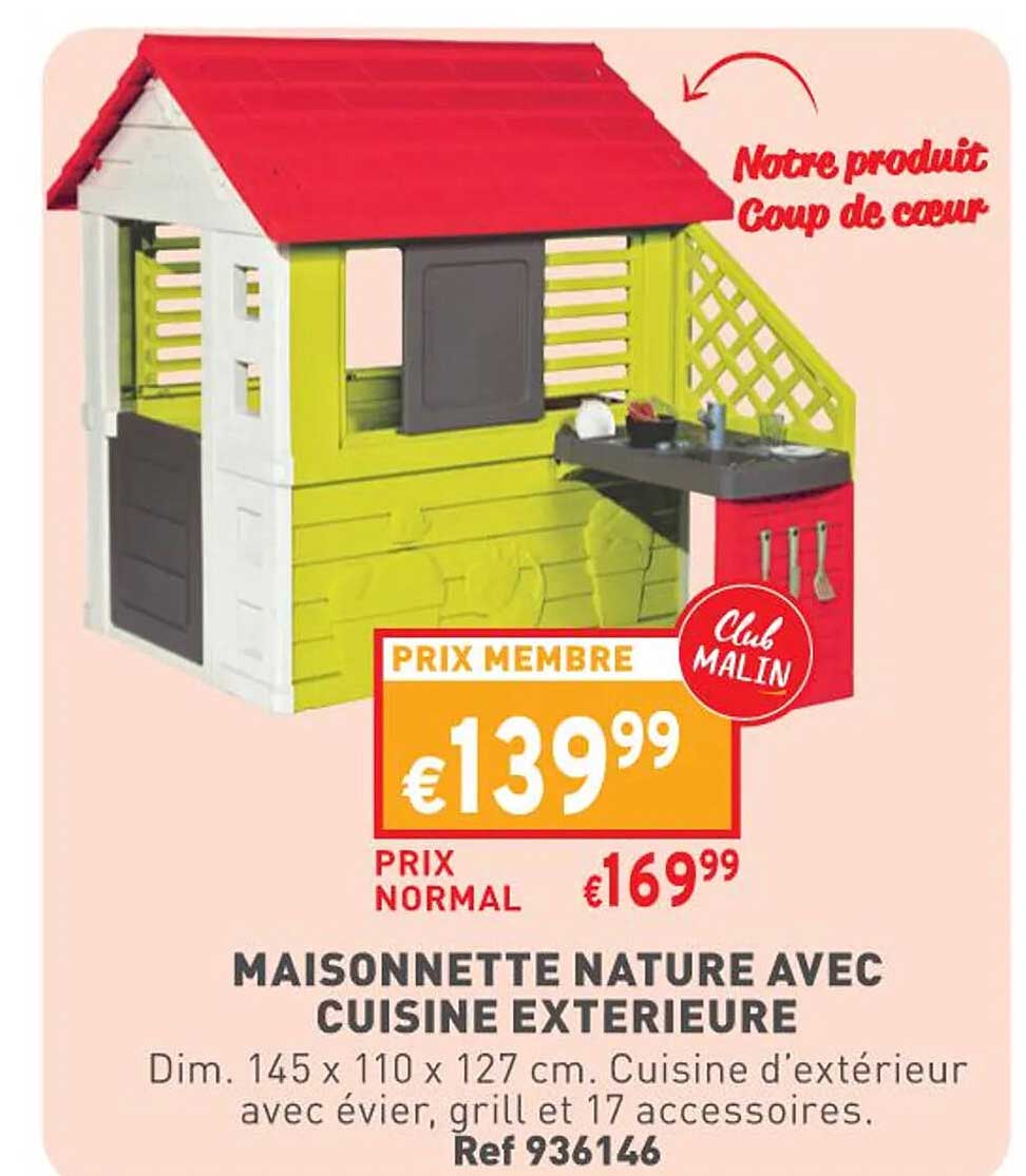 Maisonnette Nature Avec Cuisine Extérieure