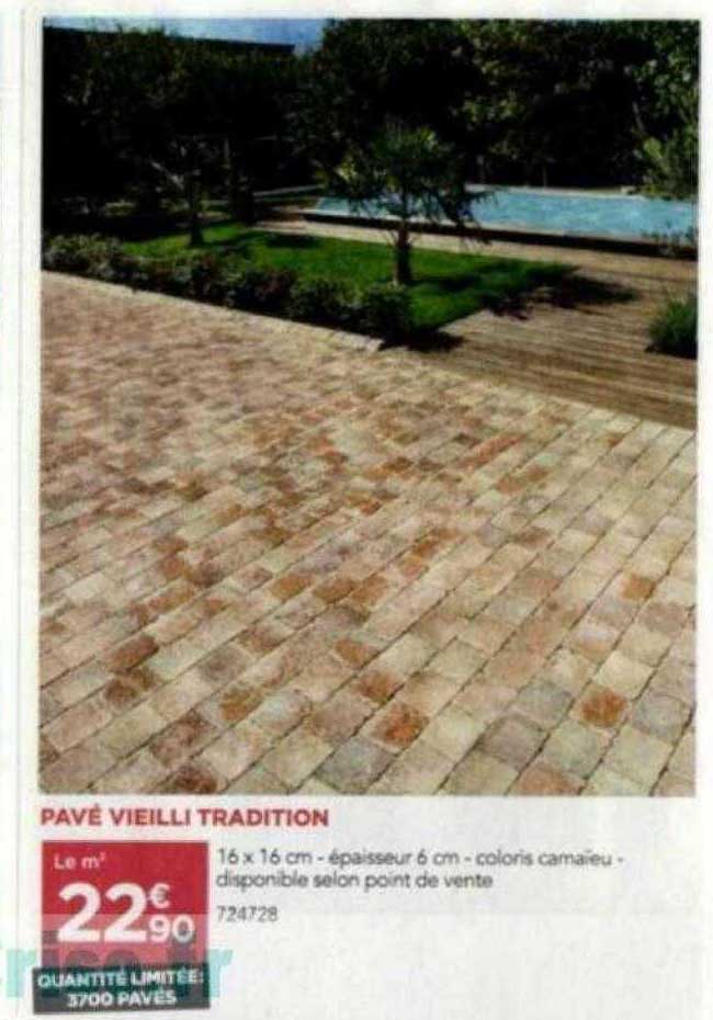 pavé vieilli tradition