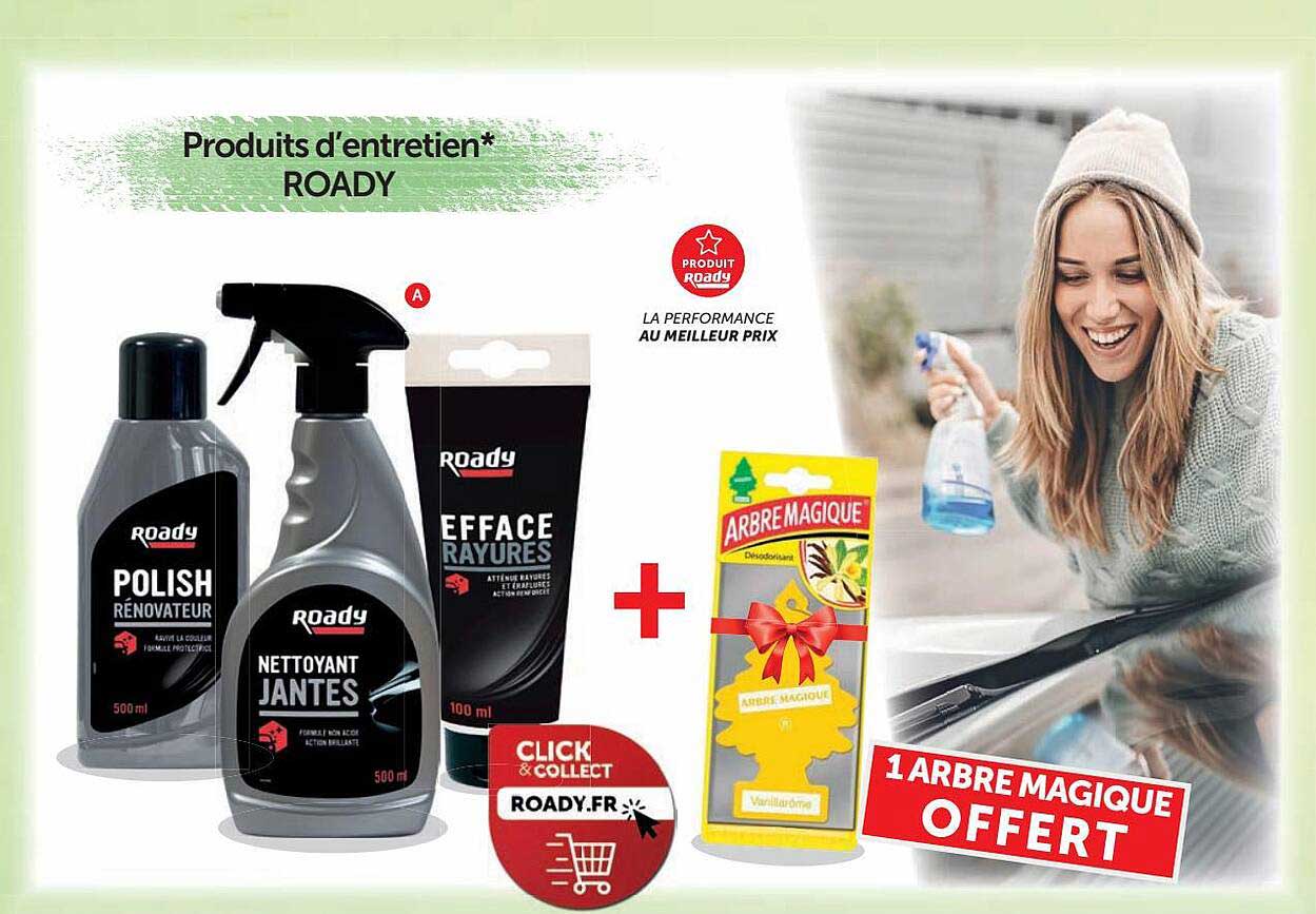 produits d'entretien roady