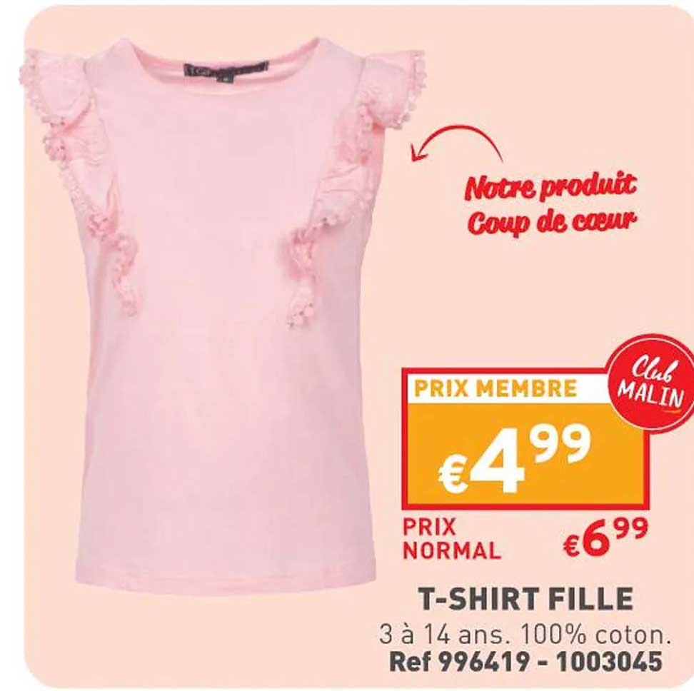 T-shirt Fille