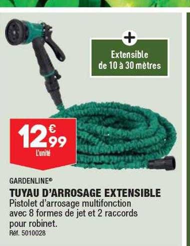 Tuyau D'arrosage Extensible Gardenline