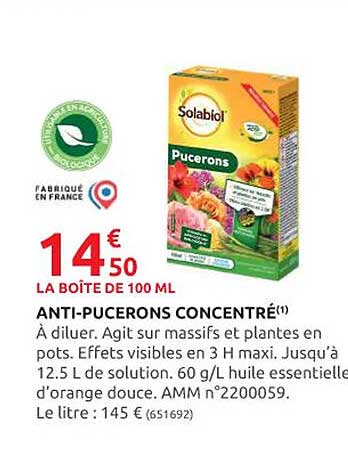 anti-pucerons concentré solabiol