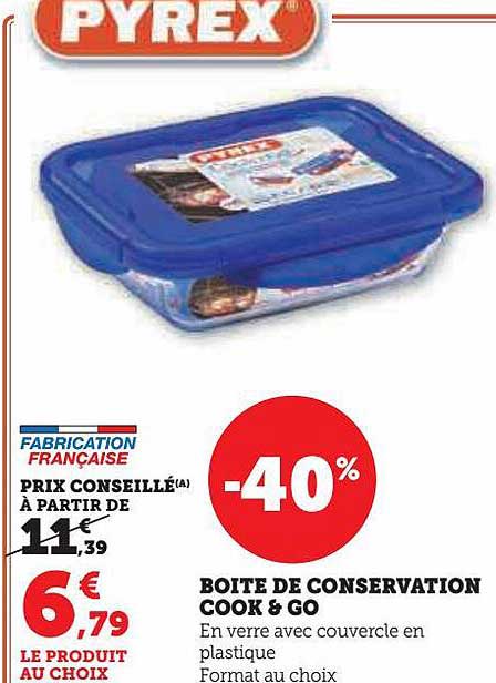 Boîte De Conservation Cook & Go