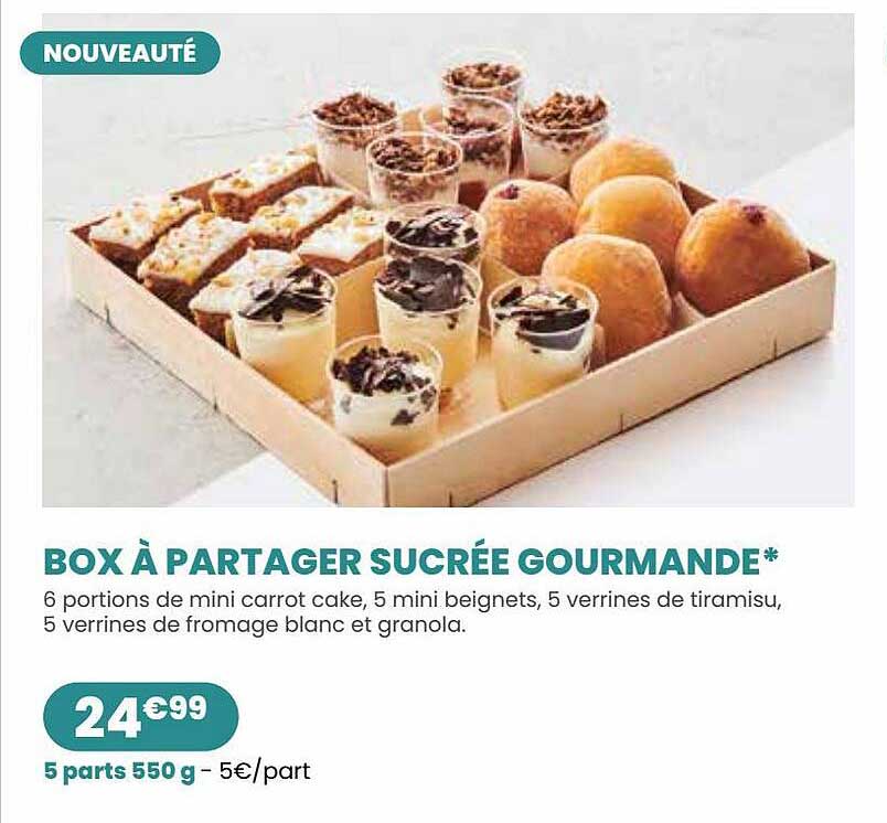 Box à Partager Sucrée Gourmande