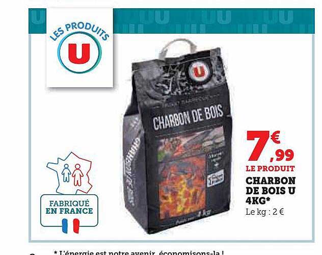 charbon de bois u 4kg