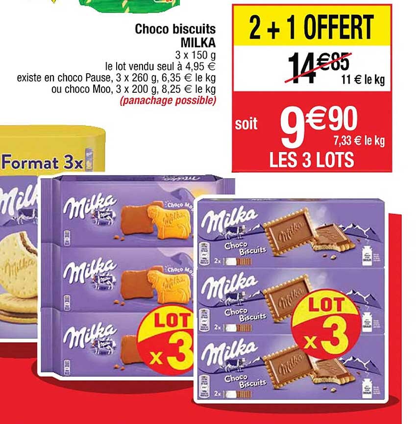Choco Biscuits Milka