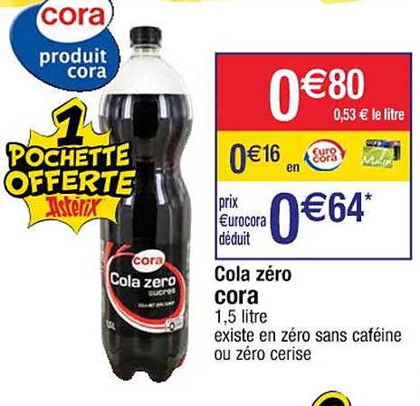 Cola Zéro Cora