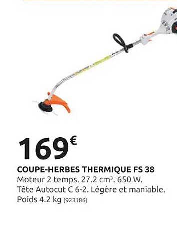 coupe-herbes thermique fs 38