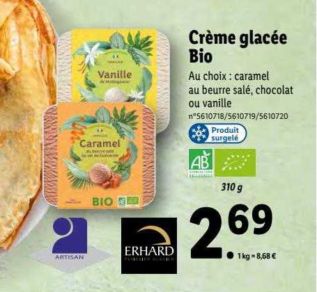 Crème Glacée Bio