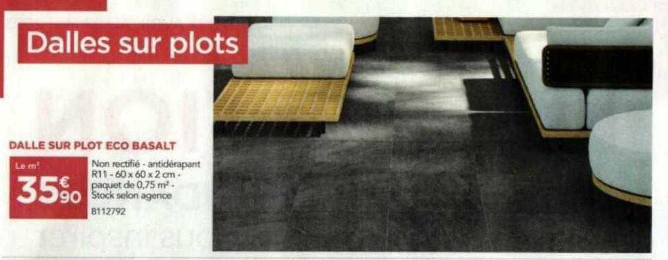 dalle sur plot éco basalt