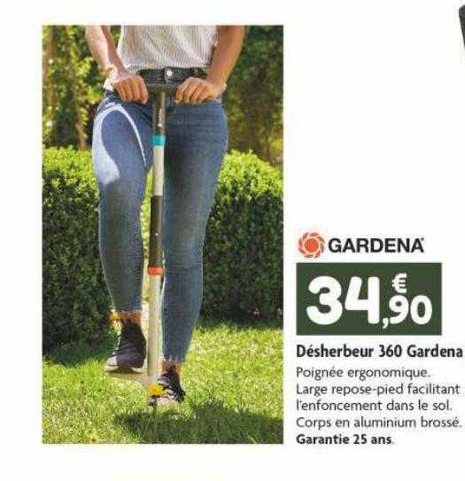 désherbeur 360 gardena