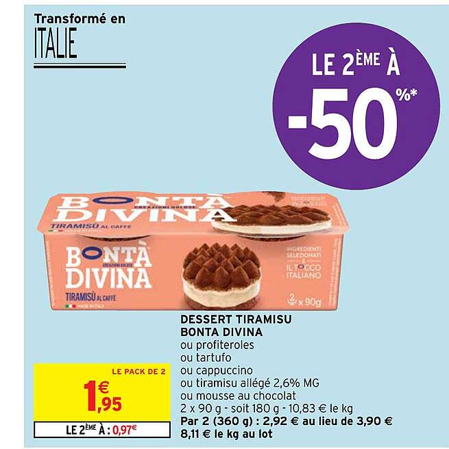 dessert tiramisu bonta divina