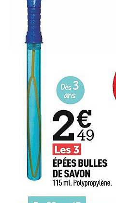 épées Bulles De Savon