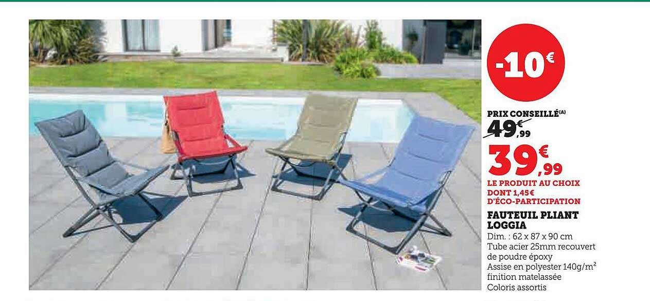 Fauteuil Pliant Loggia