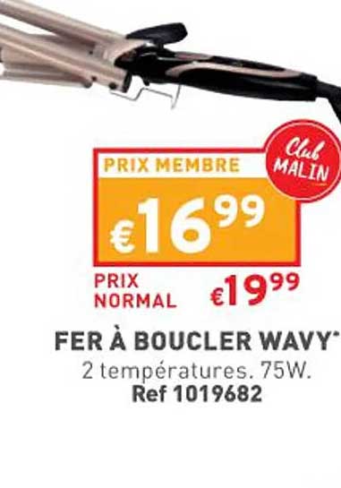fer à boucler wavy