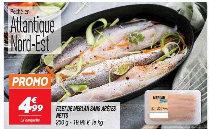 filet de merlan sans arêtes netto