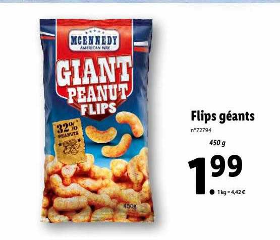 flips géants mcennedy
