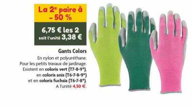 Gants Colors