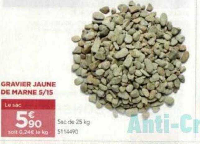 Gravier Jaune De Marne 5-15