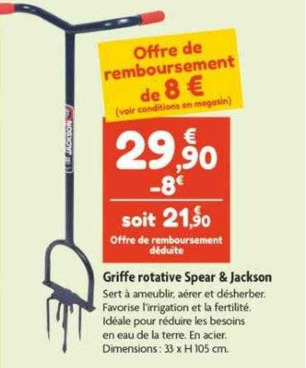 griffe rotative spear & jackson