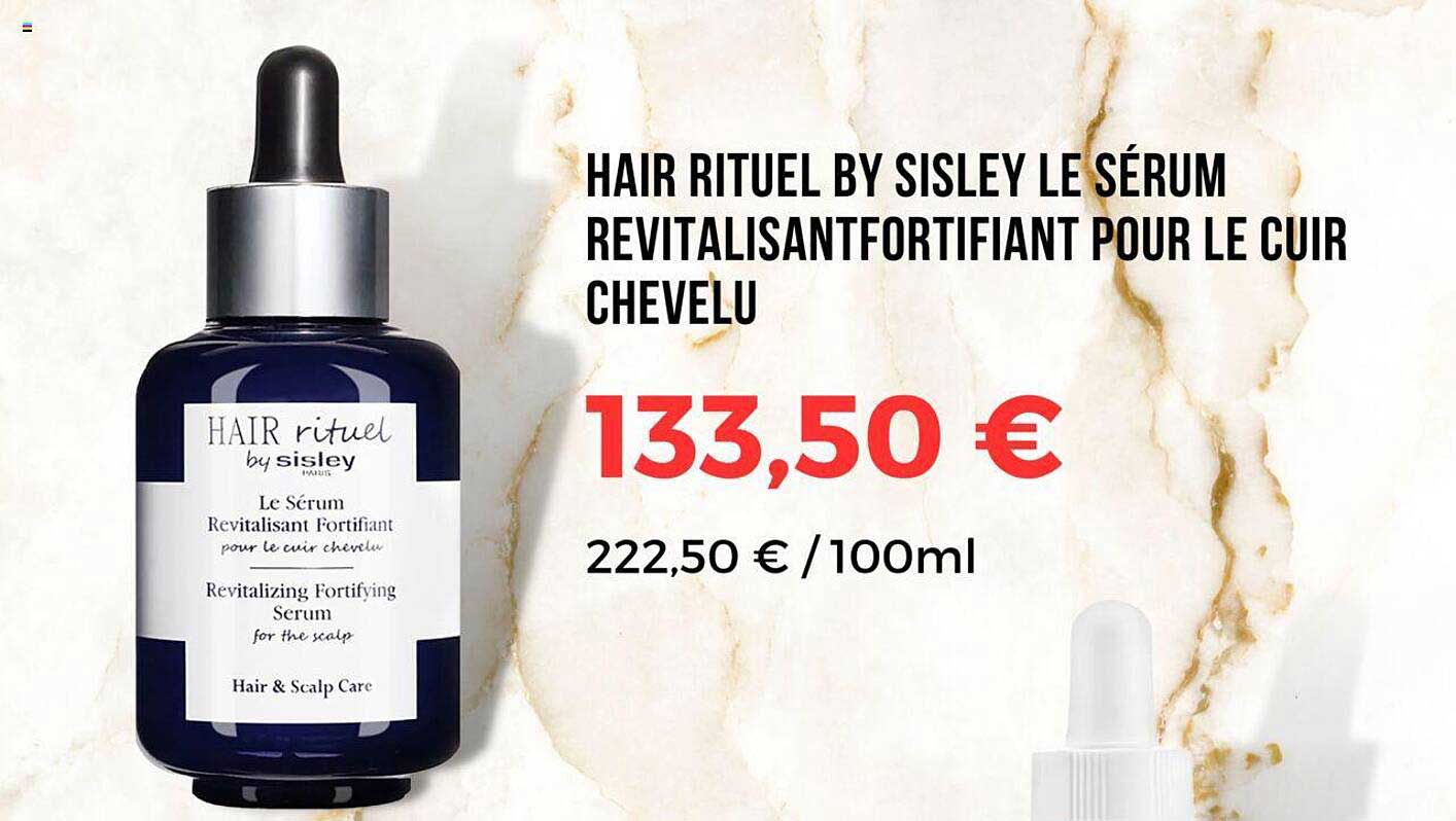hair rituel by sisley le sérum revitalisant fortifiant pour le cuir chevelu