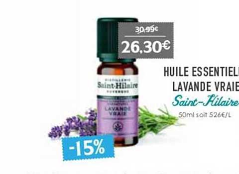 huile essentiel lavande vraie saint-hilaire