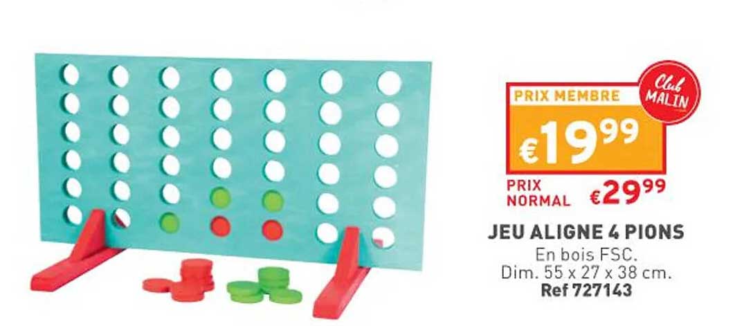 jeu aligne 4 pions