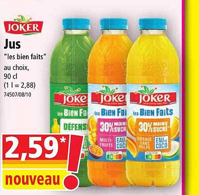 jus "les bien faits" joker