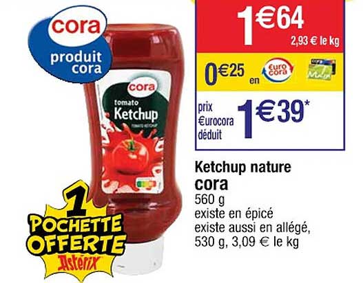 Ketchup Nature Cora