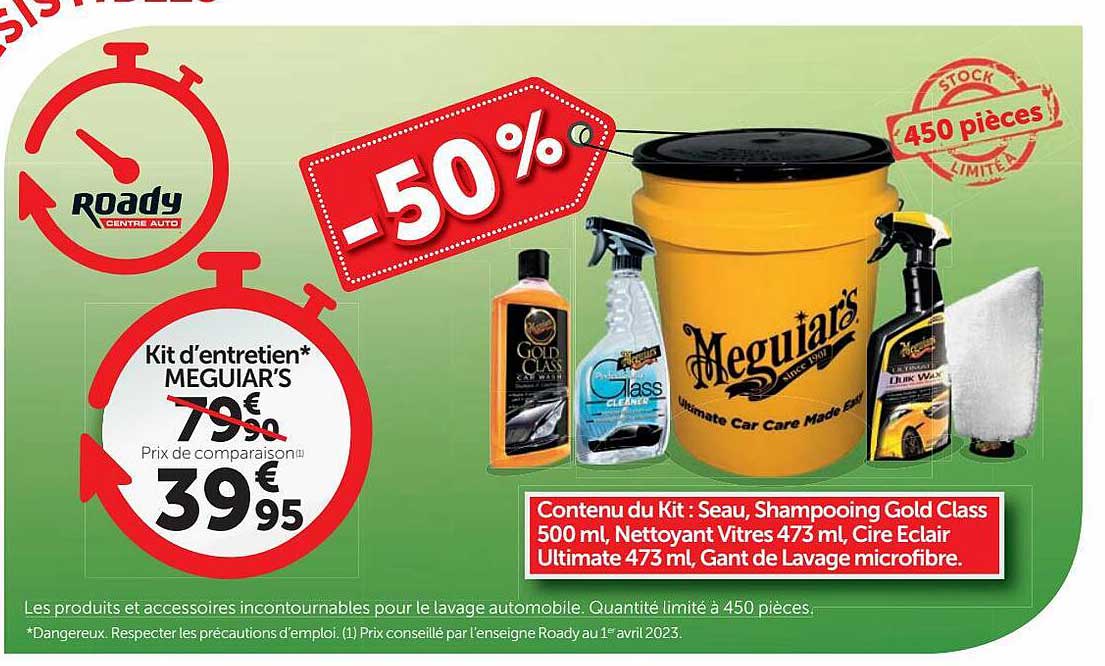 kit d'entretien meguiar's