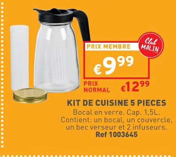 Kit De Cuisine 5 Pièces