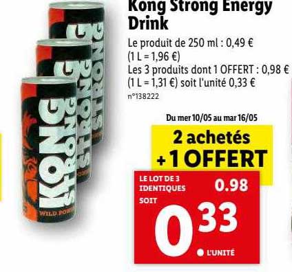 kong strong energy drink