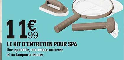 le kit d'entretien pour spa