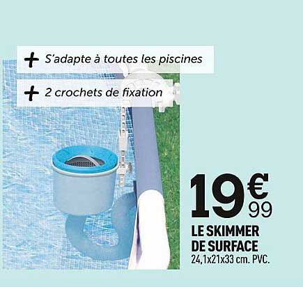 le skimmer de surface